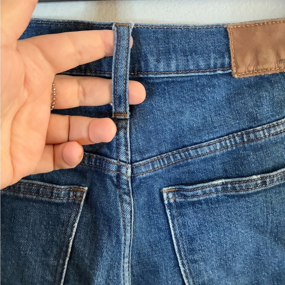 Madewell Women's Blue The High-Rise Slim Boyjean 26 - Picture 8 of 15